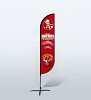 Attractive Convex Custom Flags for Marketing Events