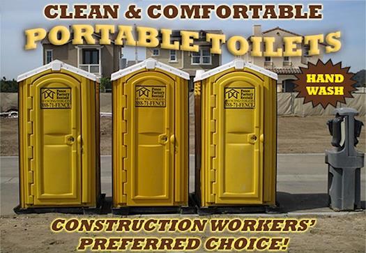 Clean and Comfortable Prortable Toilets