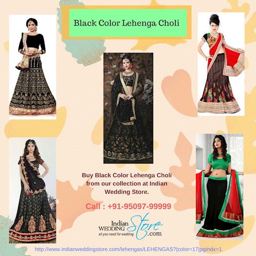 Black Color Lehenga Choli