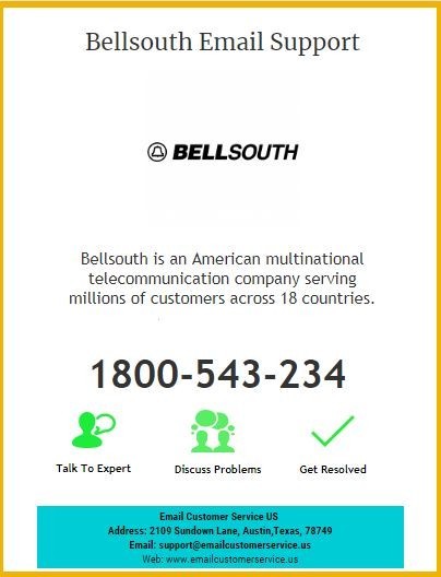 Bellsouth Customer Service Number: 1800-543-234