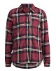 Crisp White And Green Girls’ Flannel Shirts Wholesale