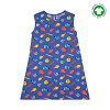 Dresses for Girls | A-Line Dress - Fuzzy Fishes – Ola! Otter 