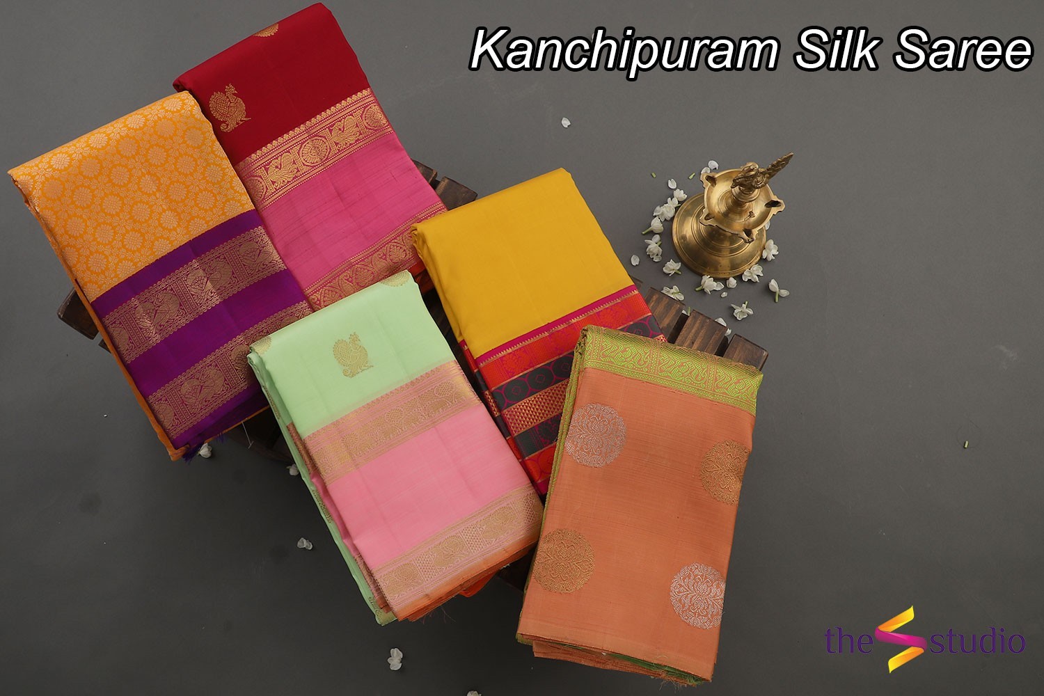 Traditional Kanchipuram silk saree