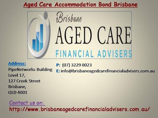 Aged Care Accommodation Bond Brisbane
