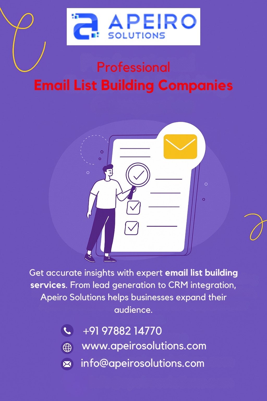 Why Businesses Need Professional Email List Building Services