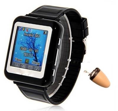 SPY BLUETOOTH MOBILE WATCH EARPIECE