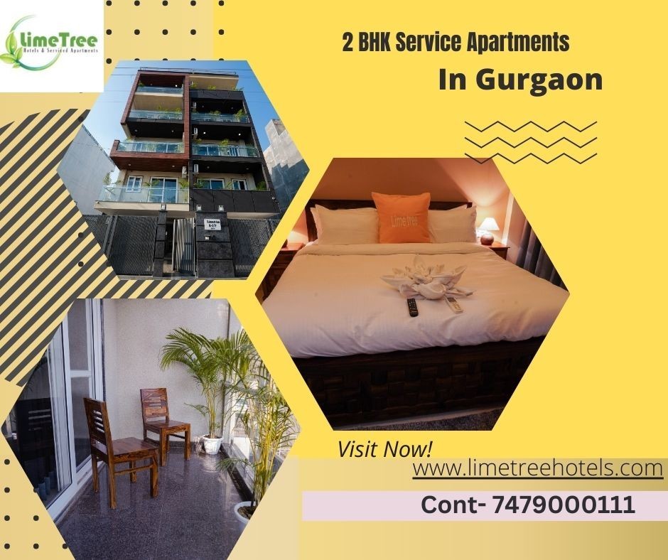 2 BHK Service Apartment Golf Course Road