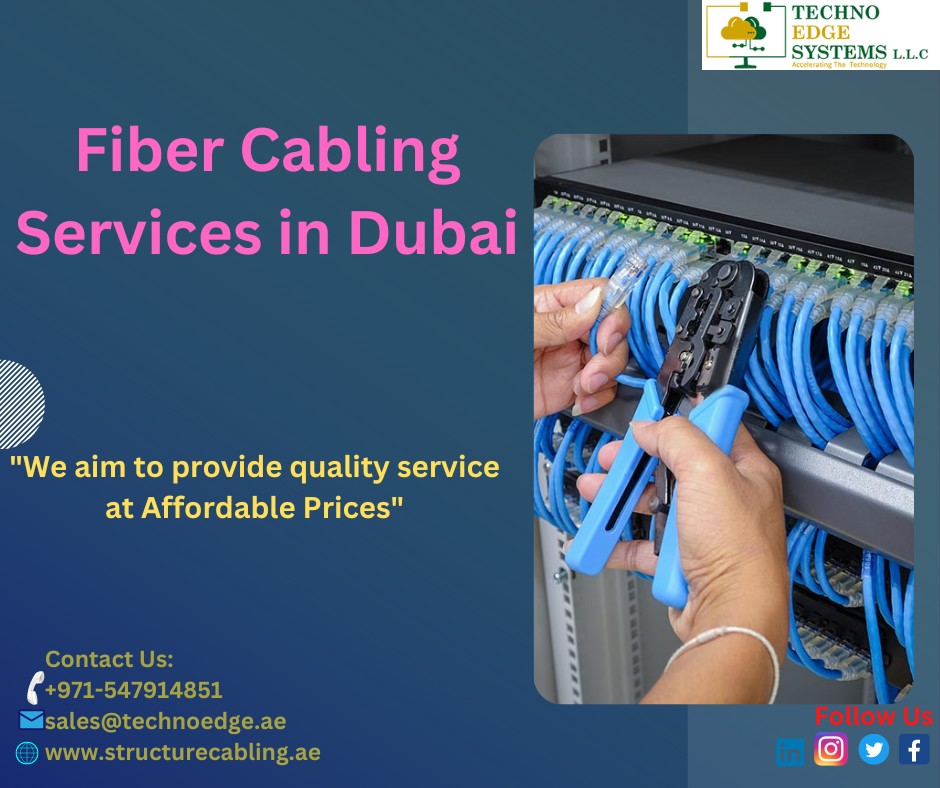 Fiber Cabling Services in Dubai, UAE