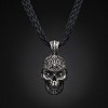 P6: Sterling Silver Skull Necklace