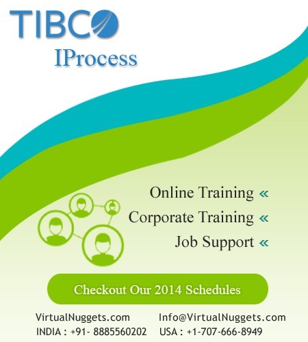 Tibco Iprocess Online Training-VirtualNuggets.com