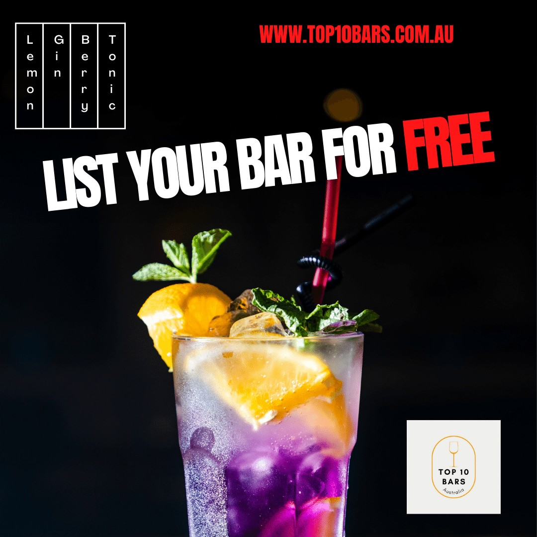 Top 10 Bars in Australia - List Now