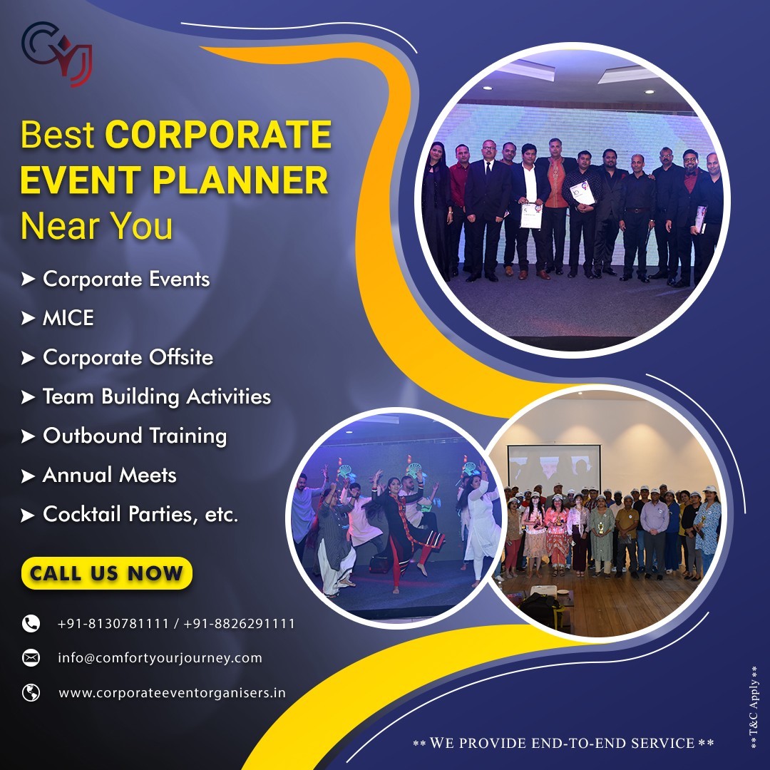 Event Management –Corporate Event Planners in India