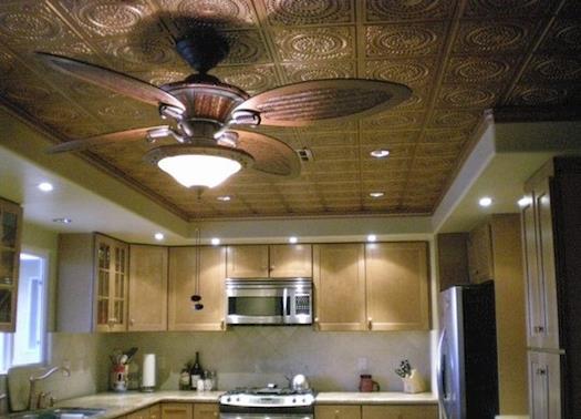 PVC Faux Tin Ceiling Tiles Ceilings, Walls, Backsplash