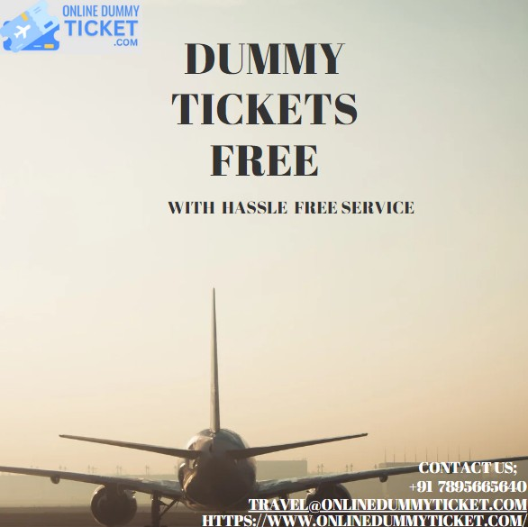 dummy tickets free