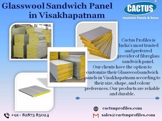Glasswool Sandwich panels in visakhapatnam