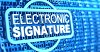 Cloud electronic signature