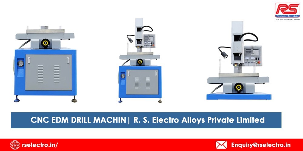 CNC EDM DRILL MACHINE | R. S. Electro Alloys Private Limited