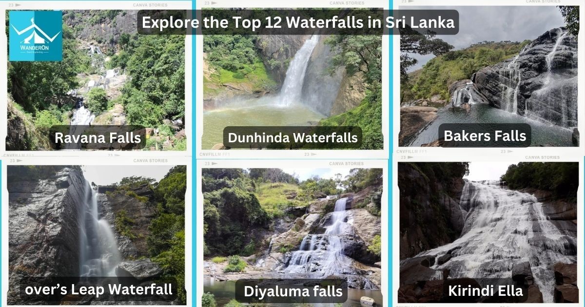 Explore the Top 12 Waterfalls in Sri Lanka