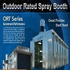 Truck & Equipment Spray Paint Booth-Outdoor Rated