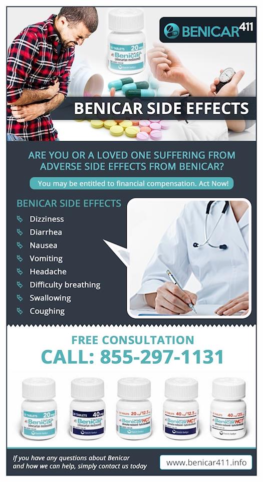 Side Effects Of Benicar