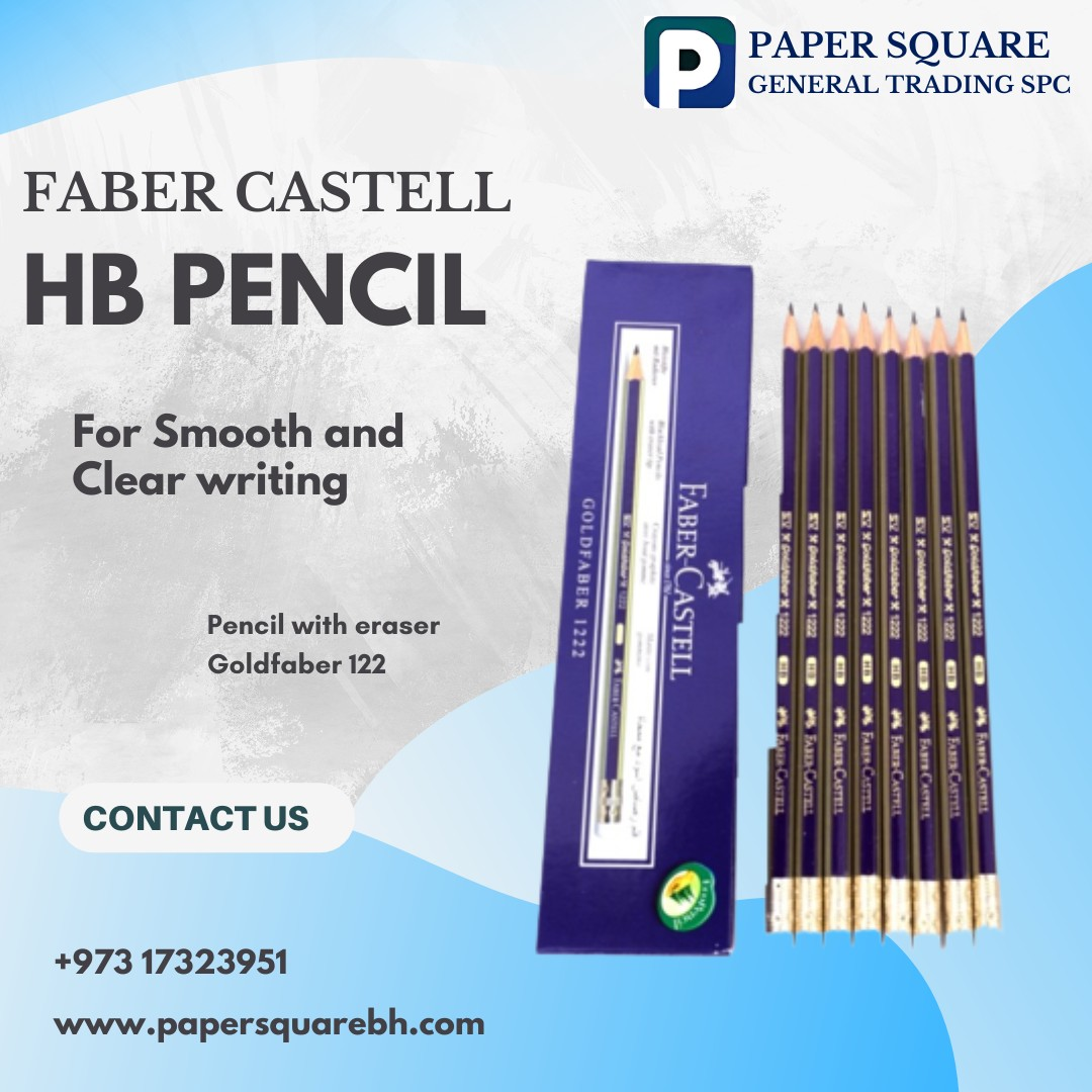 Bring your ideas from pencil to paper using Faber Castell HB pencil