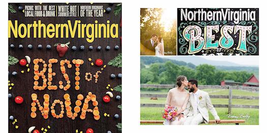 Northern Virginia Magazine Best Wedding Photographer NOVA Magazine Bestwedding Photography