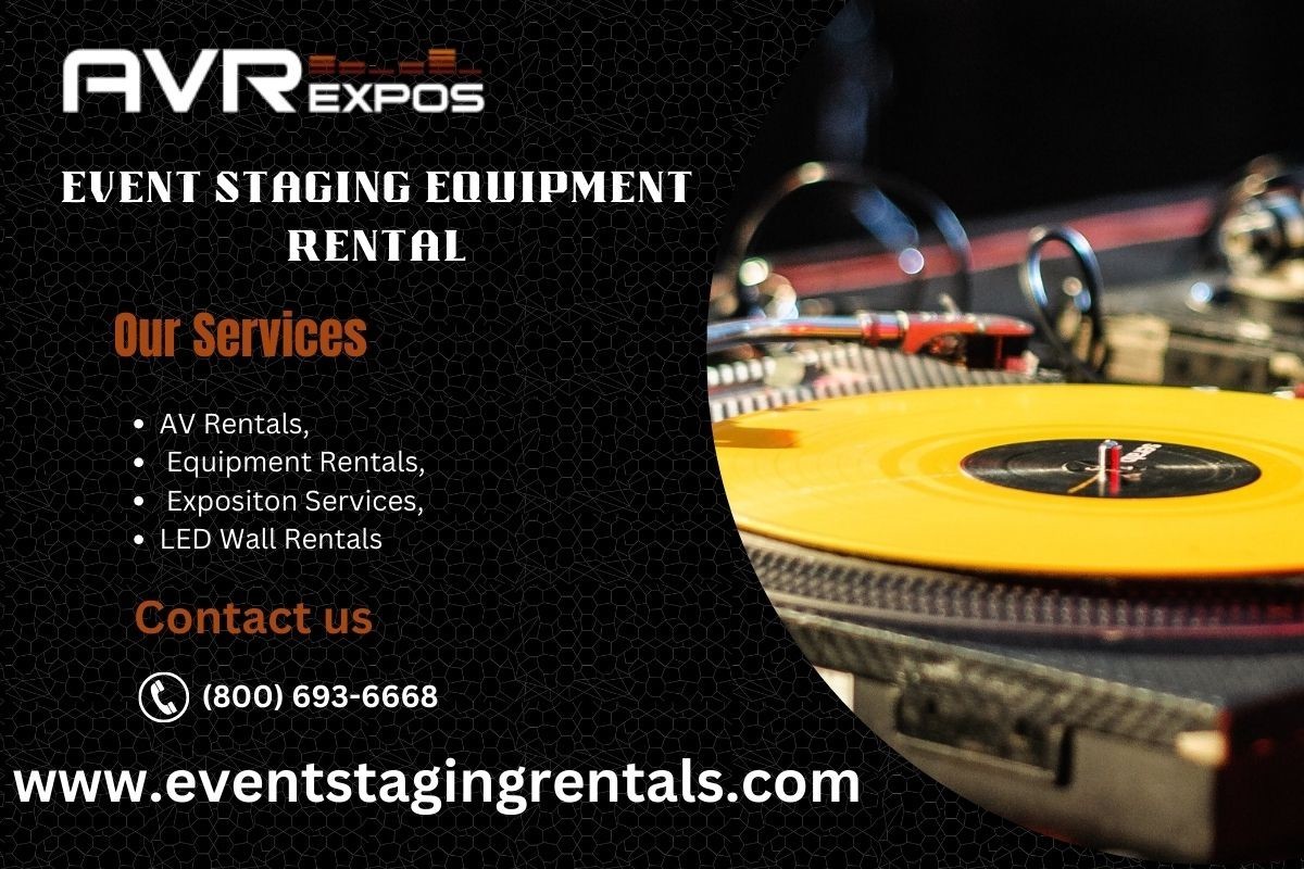 Event Staging Equipment Rental