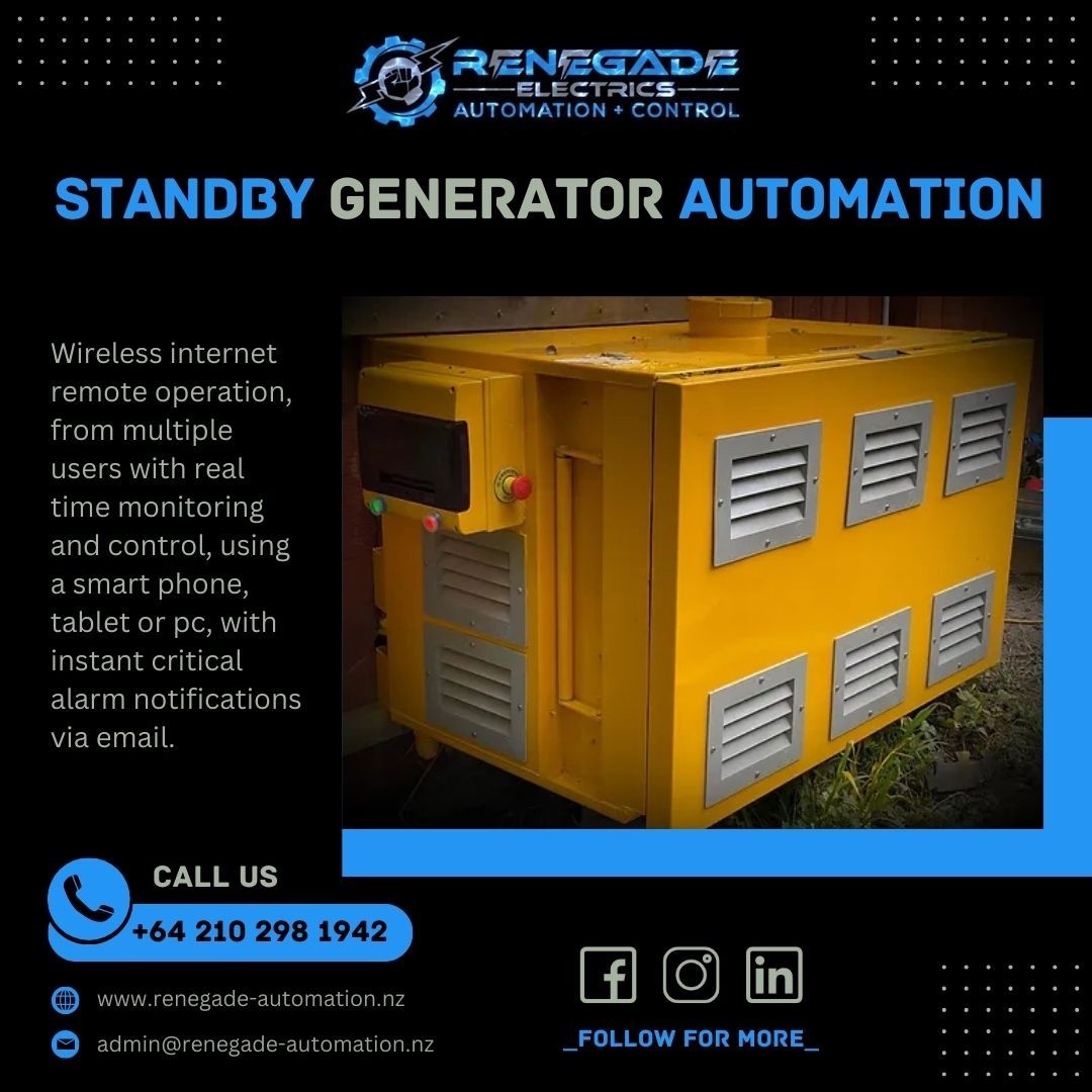 Renegade Electrics - Generator Automation Specialists in New Zealand