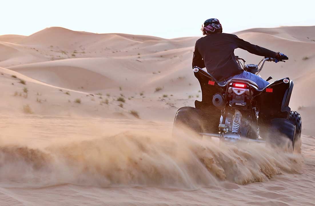 Quad Bike Ride in Dubai
