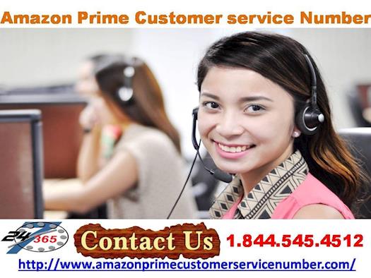 Prime video Membership via Amazon Prime Customer Service Number 1-844-545-4512