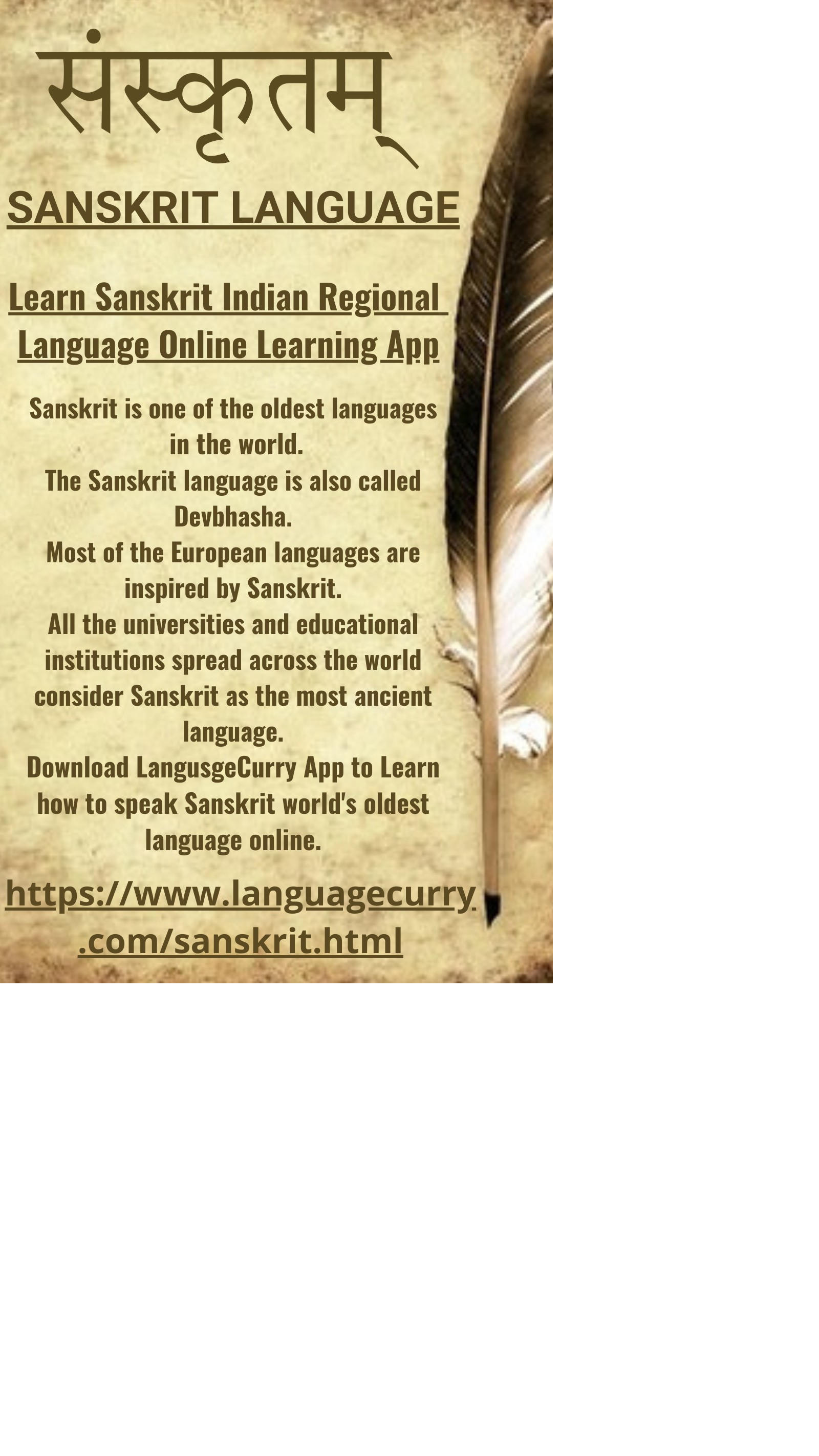  Learn Sanskrit Indian Regional Language Online Learning App