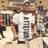 Spotted West Indies International cricket player Evin Lewis in Attiitude 