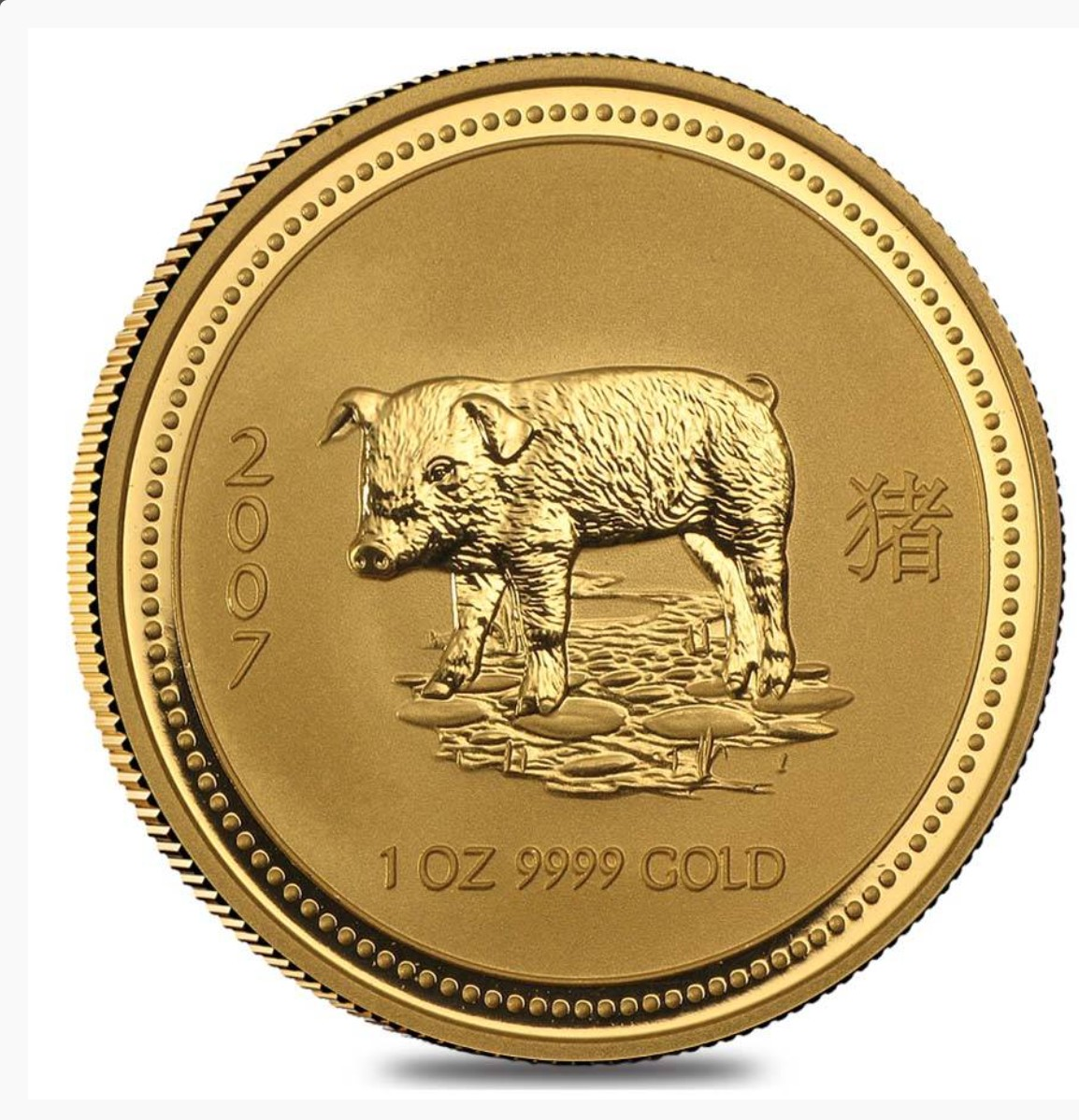 CNY Gold Coin - Pig