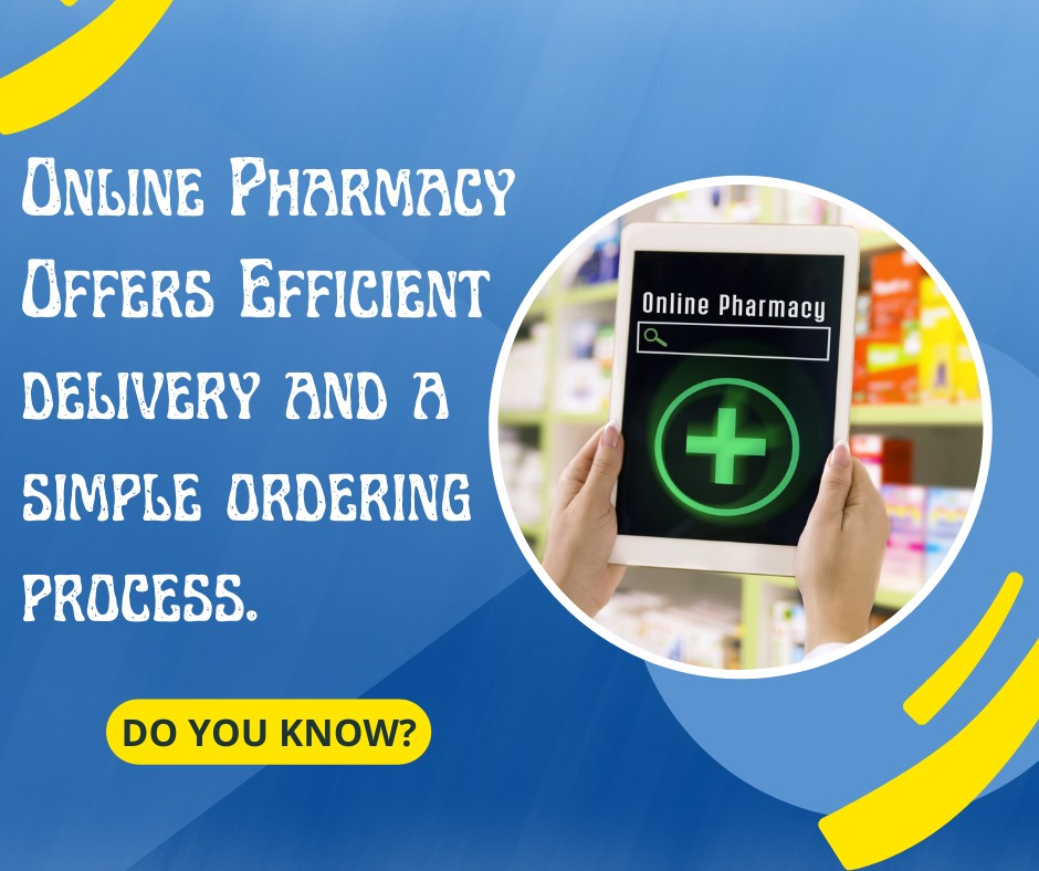 Online Pharmacy Offers Efficient Delivery And A Simple Ordering Process.
