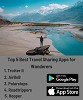 Top 5 Best Travel Sharing Apps for Wanderers