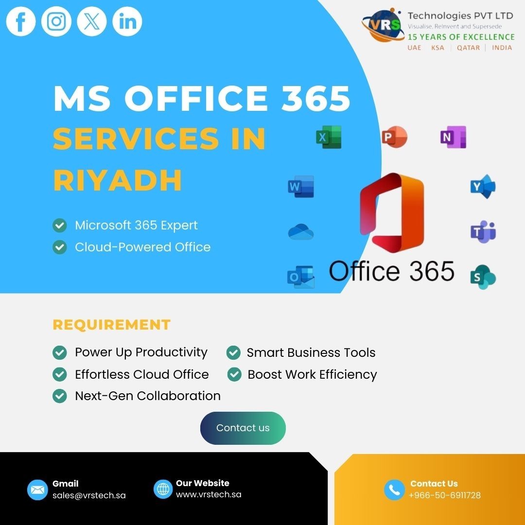 Seamless MS Office 365 Integration in Riyadh