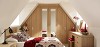 Craft Ambiance With Fascinating Attic Room Built In Wardrobe
