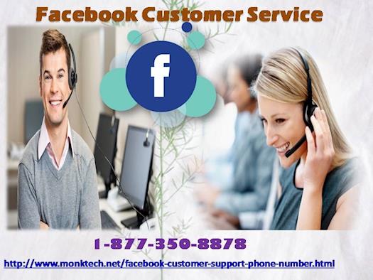 Increase visitors on your page via Facebook customer service @ 1-877-350-8878