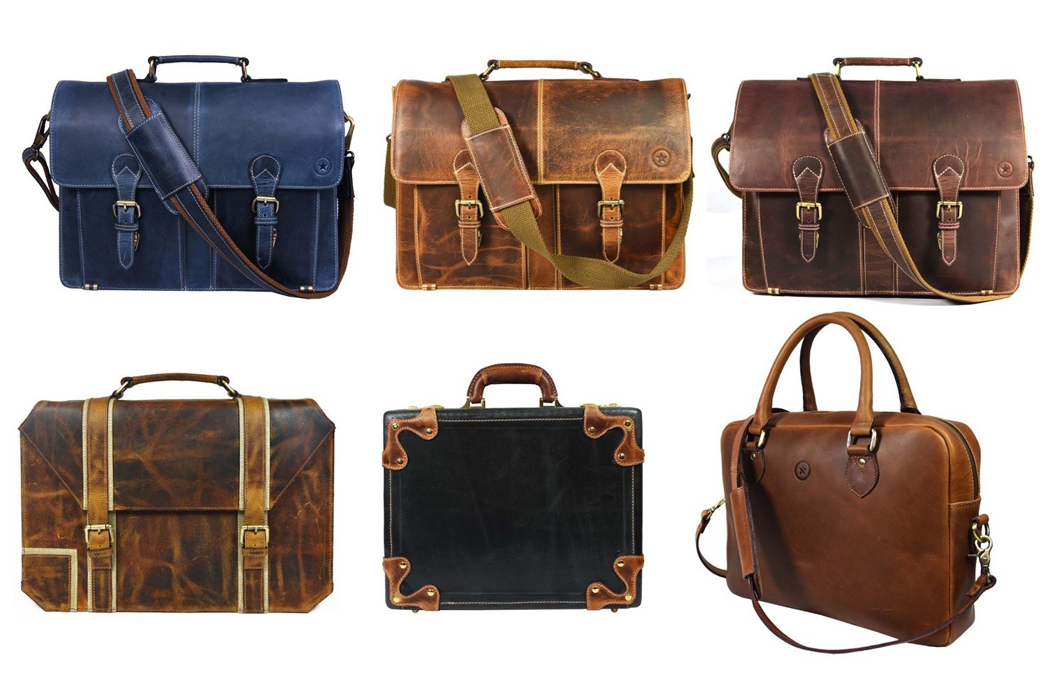 Handmade Leather Office Bags & Briefcases
