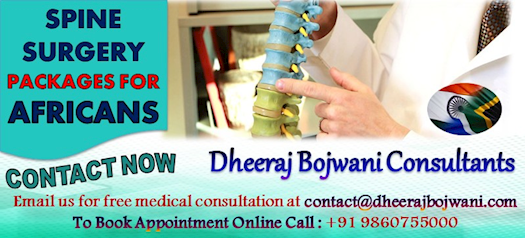 Specialized Spine Surgery Packages in India for African Nation