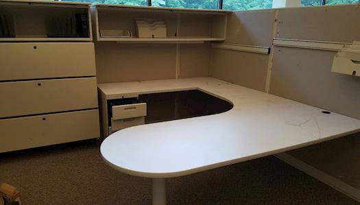 Herman Miller Partitions Removal