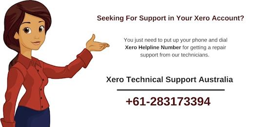 Seeking For Support in Xero Account