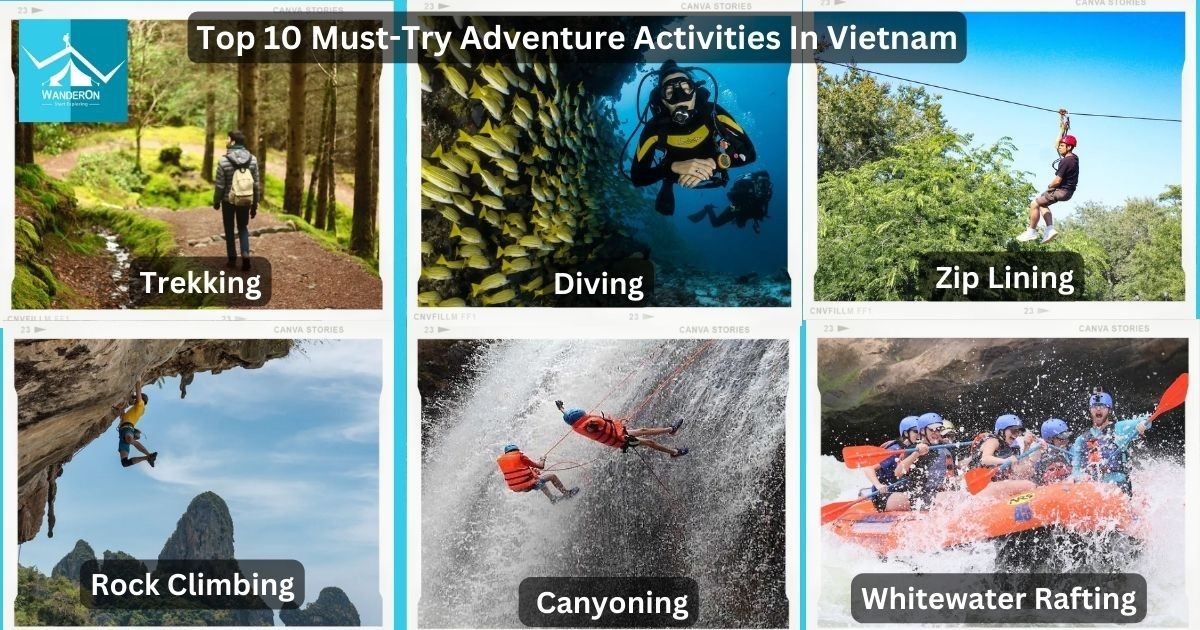 Top 10 Must-Try Adventure Activities In Vietnam