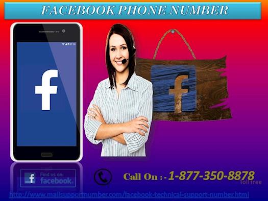 Dial Facebook Phone Number 1-877-350-8878 to Obtain 100% FB Solutions