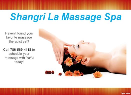 Asian Massage Miami | Shangri La Massage Spa 