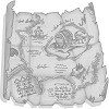 Custom, hand-drawn Treasure Maps