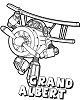 Grand Albert Super Wings coloring page