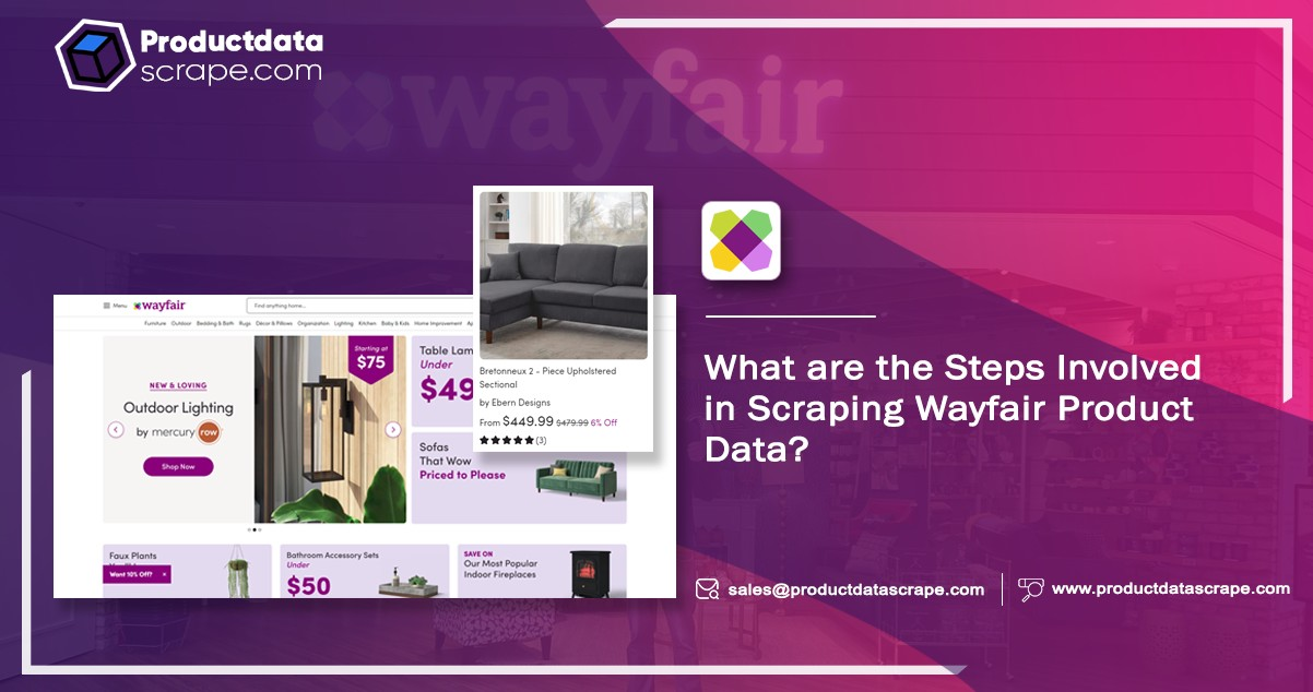 What are the Steps Involved in Scraping Wayfair Product Data?