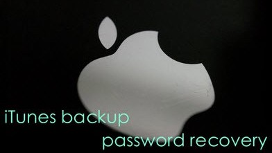 Great Cracker to Unlock iPhone Backup Encryption