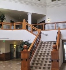 Nice staircase in the civic center